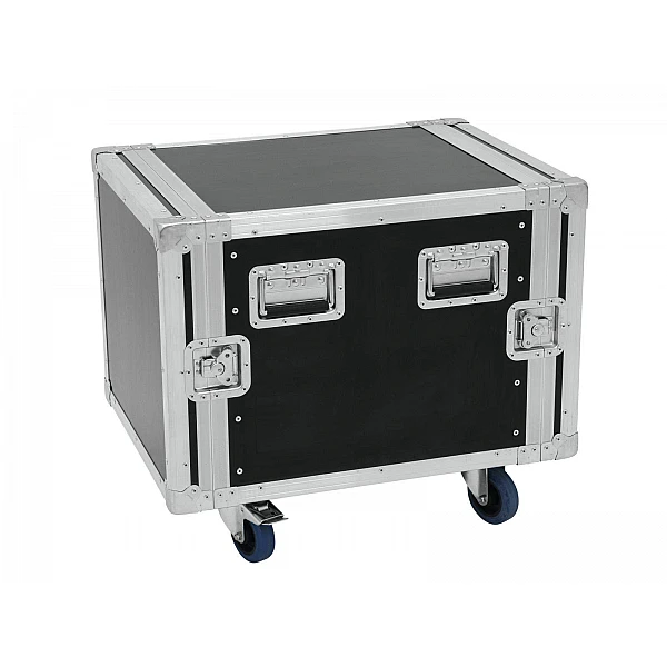 ROADINGER Rack Profi KM 10U 55cm with wheels ROADINGER Rack Profi KM 10U 55cm with wheels