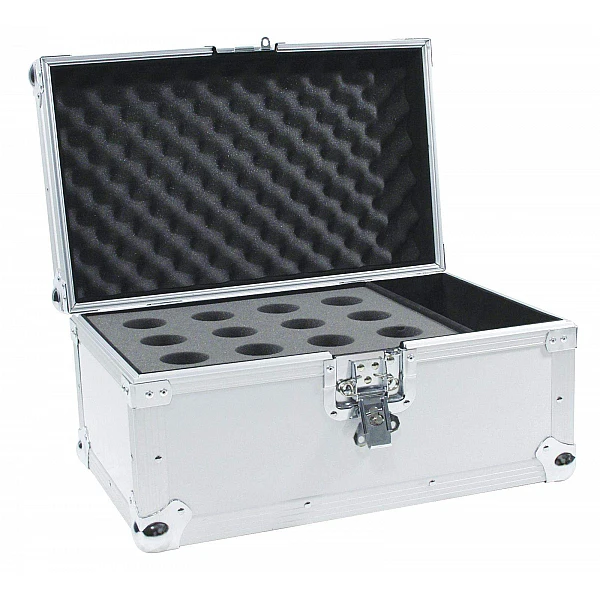 ROADINGER Microphone Case Road 12 Microphones sil