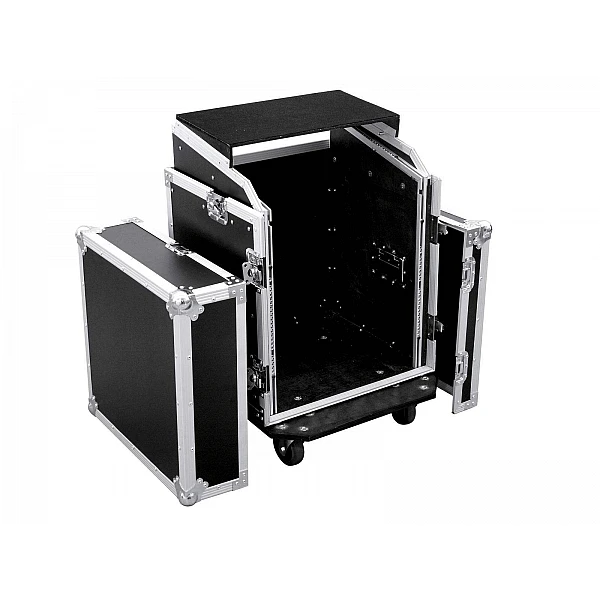 ROADINGER Special Combo Case LS5 Laptop Desk, 12U ROADINGER Special Combo Case LS5 Laptop Desk, 12U