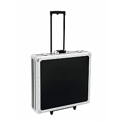 ROADINGER CD Case, black, 200 CDs, with Trolley