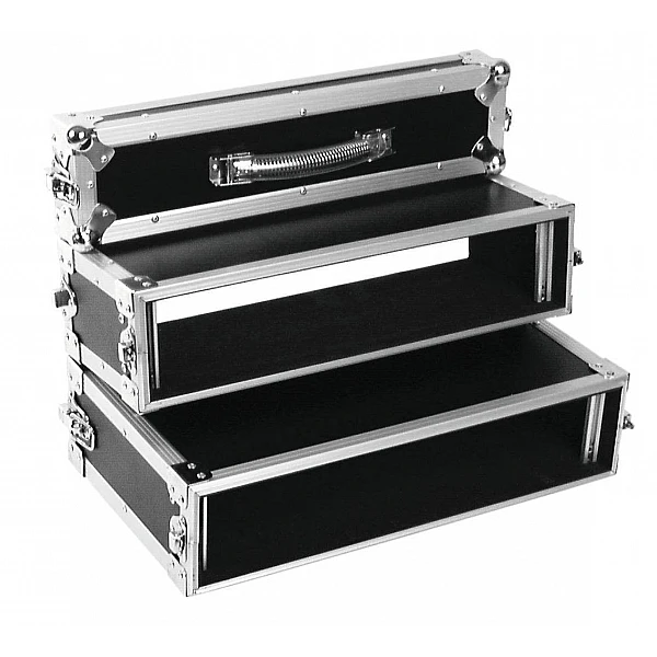 ROADINGER Double CD Player Case Tour Pro, 2U, black ROADINGER Double CD Player Case Tour Pro, 2U, black