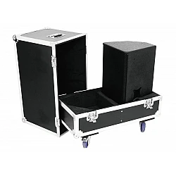 ROADINGER Flightcase 2x PAS-212