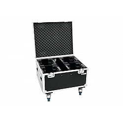 ROADINGER Flightcase 4x TMH FE-600 with wheels