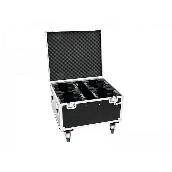 ROADINGER Flightcase 4x TMH FE-600 with wheels ROADINGER Flightcase 4x TMH FE-600 with wheels