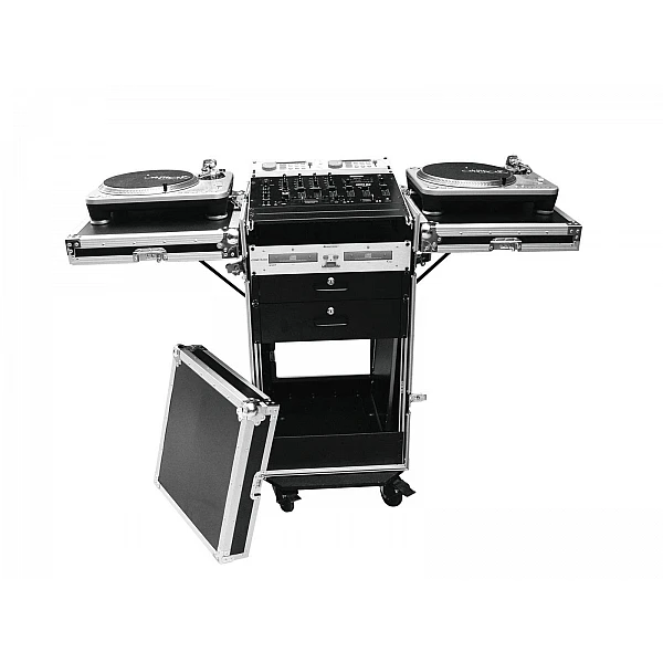 ROADINGER Special Combo Case TA-1, 18U with wheels ROADINGER Special Combo Case TA-1, 18U with wheels