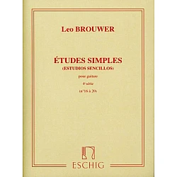 Brouwer, Leo -  Estudios Sencillos, Vol.4(16-20)