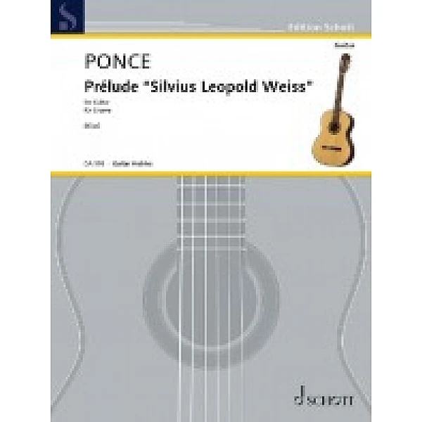 Ponce, Manuel Maria - Prélude "Silvius Leopold Weiss"