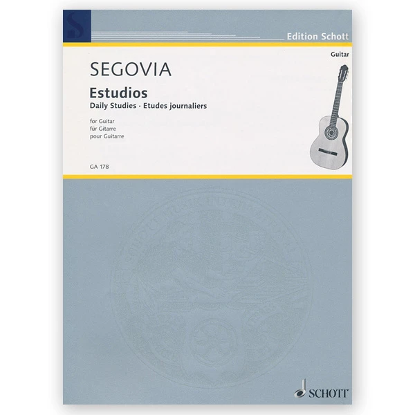 Segovia  Andrés - Estudios, Daily Studies