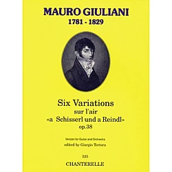 Giuliani, Mauro - Six Variations sur l'air "a Schisserl und a Reindl"