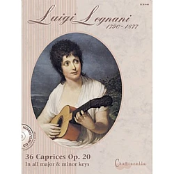 Legnani, Luigi - 36 Caprices op.20, in all major and minor keys 