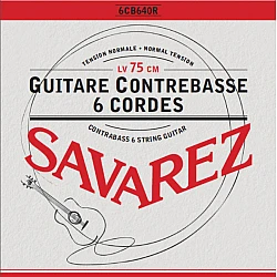 Savarez 6CB640R - struny pre kontrabasovú klasickú gitaru