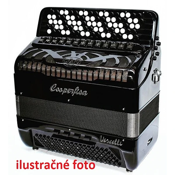 Cooperfisa C610 gombíkový akordeón s konvertorom