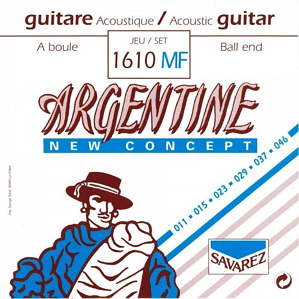 Savarez Argentine 1610MF Ball End - Struny pre gypsy jazz gitaru Savarez Argentine 1610MF Ball End - Struny pre gypsy jazz gitaru