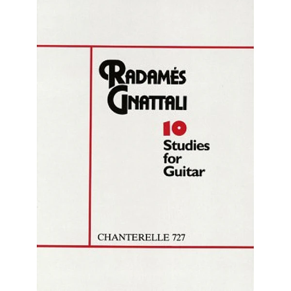 Gnattali, Radames - 10 Studies for Guitar