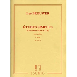 Brouwer, Leo -  Estudios Sencillos, Vol.1 (1-5)