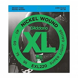 D´Addario EXL220 - struny pre basgitaru 40 / 95