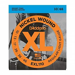 D´Addario EXL 110 - Struny pre elektrickú gitaru 010/046
