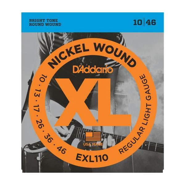 D´Addario EXL 110 - Struny pre elektrickú gitaru 010/046