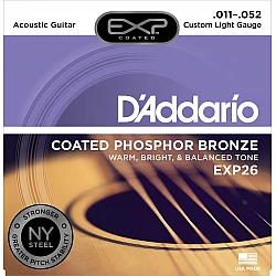 D'Addario EXP 26 - Struny na akustickú gitaru  .011/.052