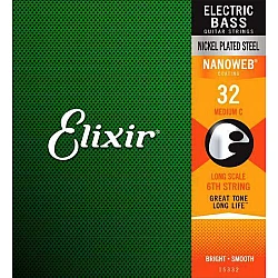 Elixir Bass 15332 Nanoweb - Struna pre el. basgitaru 032