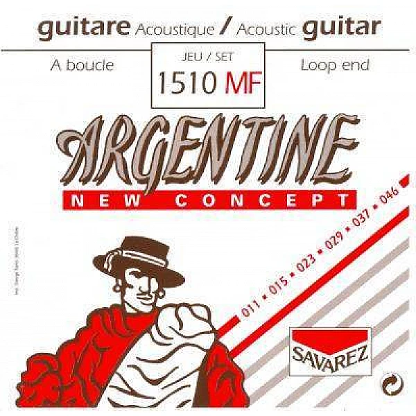 Savarez Argentine 1510MF Loop End - Struny pre gypsy jazz gitaru Savarez Argentine 1510MF Loop End - Struny pre gypsy jazz gitaru