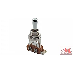 MEC M 80040/C, 3-cestný toogle switch, chrómový