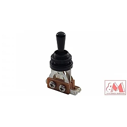 MEC M 80040/B, 3-cestný toogle switch, čierny