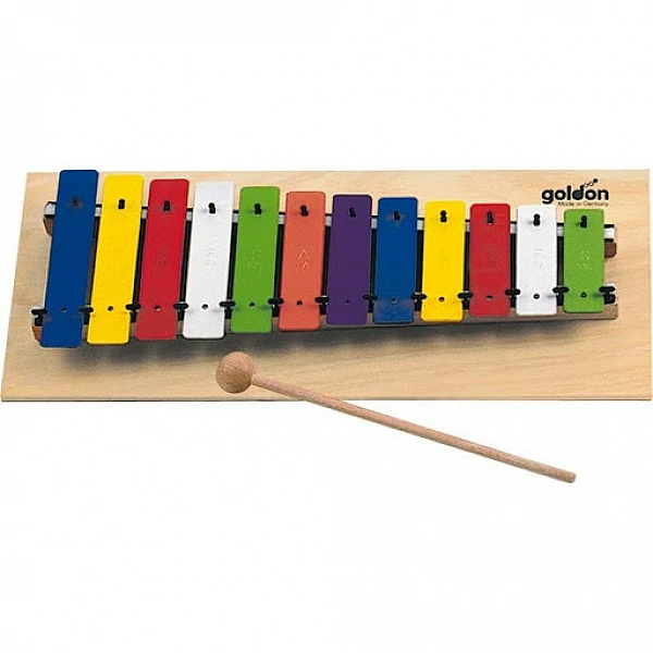 Goldon Metalofón ( zvonkohra) farebný, 12 tónov