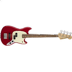 Fender Mustang® Bass PJ, Pau Ferro Fingerboard, Torino Red