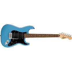Fender Squier Sonic® Stratocaster®, Laurel Fingerboard, Black Pickguard, California Blue