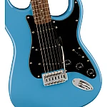 Fender Squier Sonic® Stratocaster®, Laurel Fingerboard, Black Pickguard, California Blue