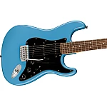 Fender Squier Sonic® Stratocaster®, Laurel Fingerboard, Black Pickguard, California Blue