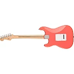 Fender Squier Sonic® Stratocaster® HSS, Maple Fingerboard, White Pickguard, Tahitian Coral 