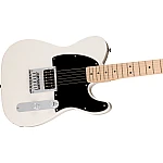 Squier Sonic® Esquire® H, Maple Fingerboard, Black Pickguard, Arctic White Squier Sonic® Esquire® H, Maple Fingerboard, Black Pickguard, Arctic White