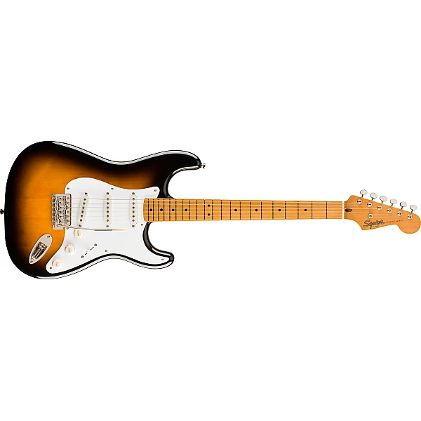 Fender Squier Classic Vibe '50s Stratocaster®, Maple Fingerboard, 2-Color Sunburst Fender Squier Classic Vibe '50s Stratocaster®, Maple Fingerboard, 2-Color Sunburst