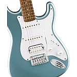 Fender Squier Affinity Series® Stratocaster® Junior HSS, Laurel Fingerboard, Ice Blue Metallic Fender Squier Affinity Series® Stratocaster® Junior HSS, Laurel Fingerboard, Ice Blue Metallic
