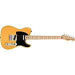 Fender Squier Affinity Series® Telecaster®, Maple Fingerboard, Black Pickguard, Butterscotch Blonde Fender Squier Affinity Series® Telecaster®, Maple Fingerboard, Black Pickguard, Butterscotch Blonde