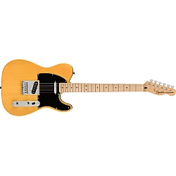 Fender Squier Affinity Series® Telecaster®, Maple Fingerboard, Black Pickguard, Butterscotch Blonde