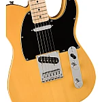 Fender Squier Affinity Series® Telecaster®, Maple Fingerboard, Black Pickguard, Butterscotch Blonde Fender Squier Affinity Series® Telecaster®, Maple Fingerboard, Black Pickguard, Butterscotch Blonde