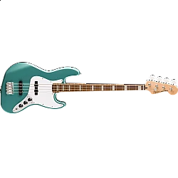 Fender Squier Affinity Series® Active Jazz Bass®, Laurel Fingerboard, White Pickguard, Mystic Sea Foam Green