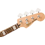 Fender Squier Affinity Series® Active Jazz Bass®, Laurel Fingerboard, White Pickguard, Mystic Sea Foam Green