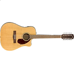 Fender CD-140SCE 12-String, Walnut Fingerboard, Natural w/Case