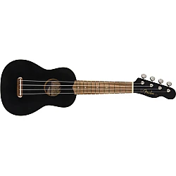 Fender Venice Soprano Ukulele Black