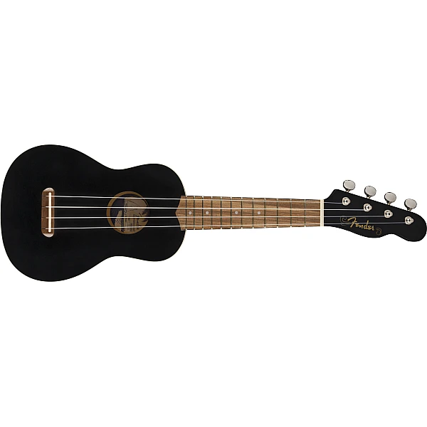 Fender Venice Soprano Ukulele Black