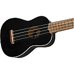 Fender Venice Soprano Ukulele Black