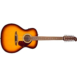 Fender California Deluxe Villager™ E, 12-strunová elektroakustická gitara