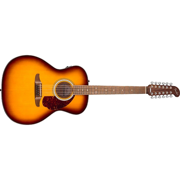 Fender California Deluxe Villager™ E, 12-strunová elektroakustická gitara Fender California Deluxe Villager™ E, 12-strunová elektroakustická gitara