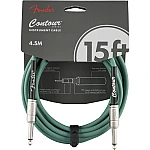 Fender Contour™ 15' Cable, Sherwood Green
