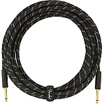 Fender Deluxe Series Instrument Cable, Straight/Straight, 18.6', Black Tweed