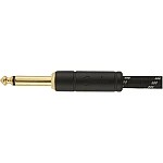 Fender Deluxe Series Instrument Cable, Straight/Straight, 15', Black Tweed